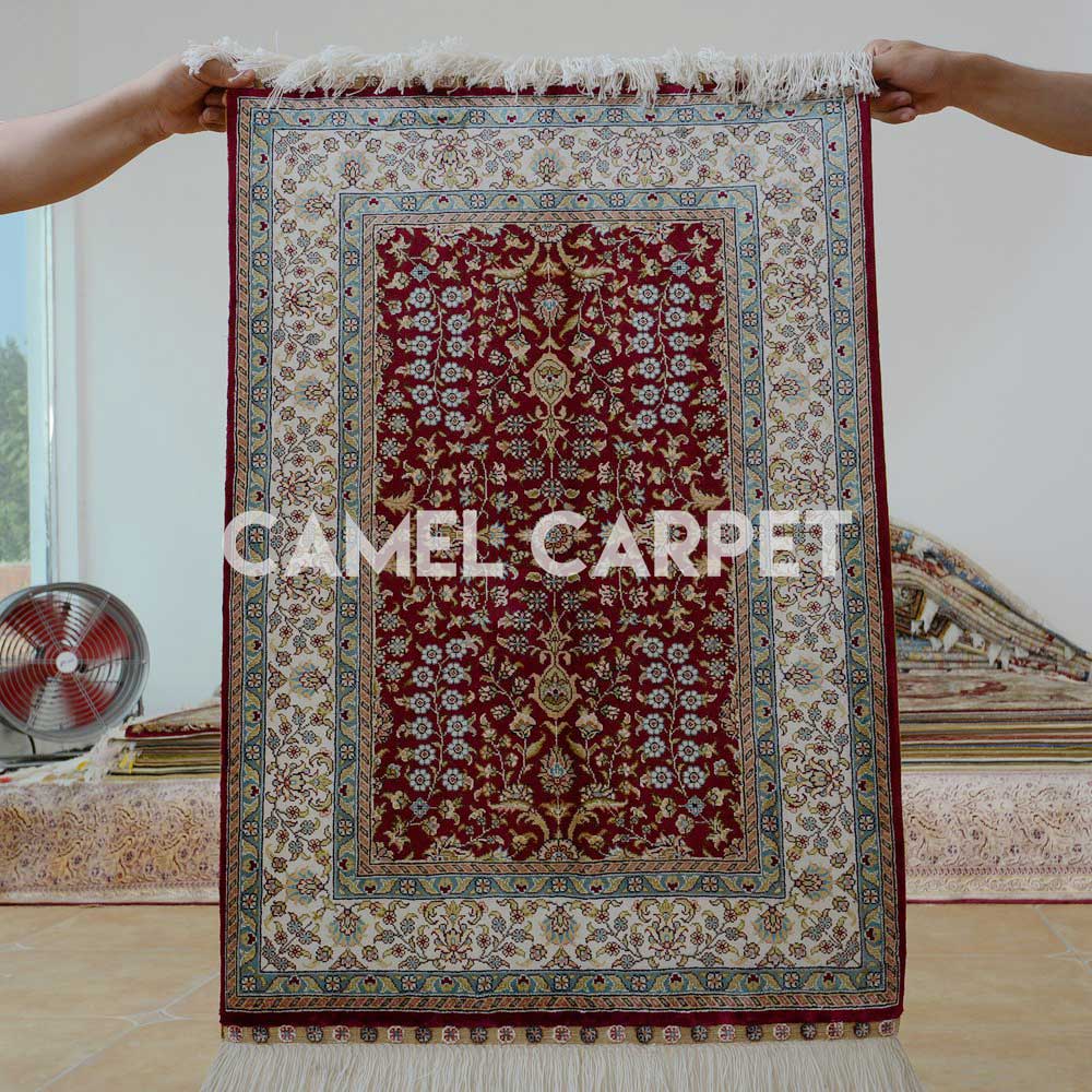 Hand-knotted Small Red Rug.jpg